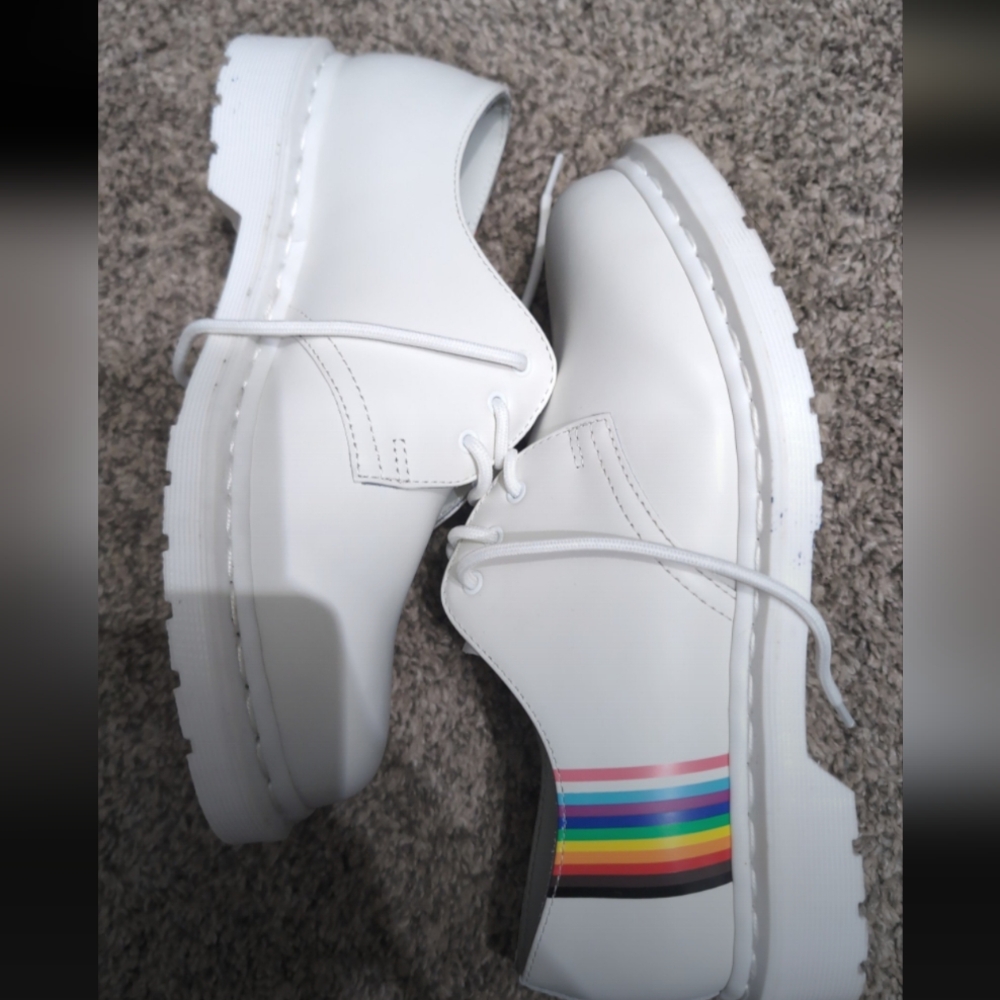 LGBTQ+ Pride Dr. Martens Size 9 Womens